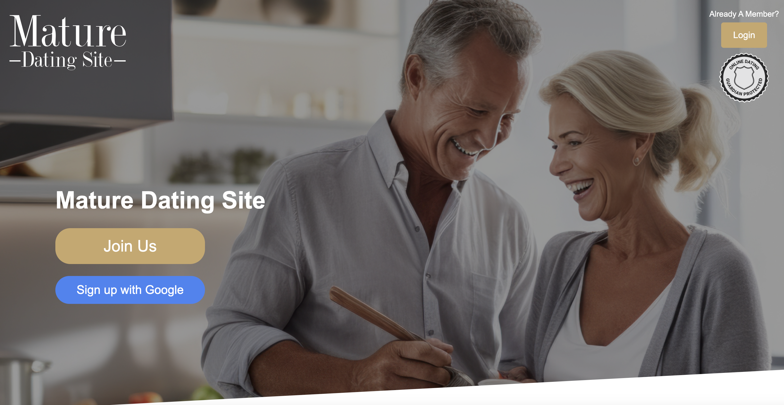 Mature Dating Site screenshot