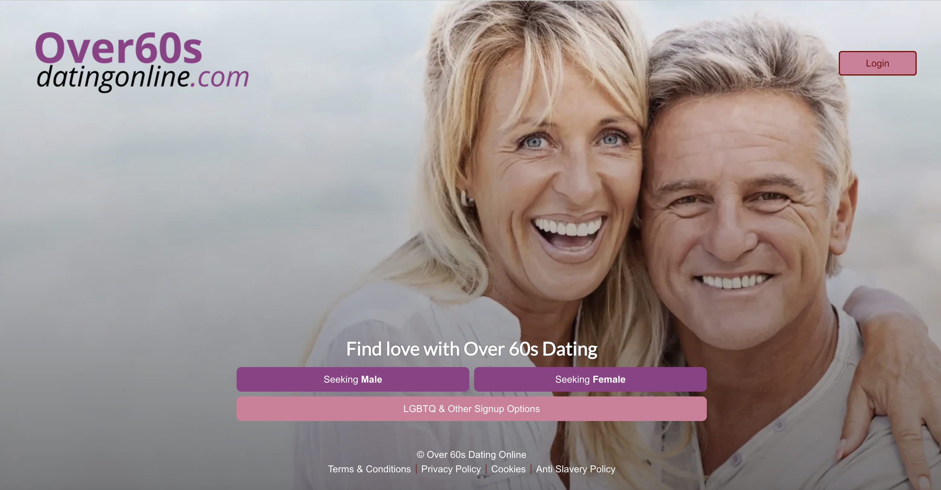 Over 60s Dating Online screenshot